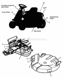 Decals-Simplicity Diagram and Parts List for 1692550  Simplicity Lawn Tractor