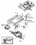 Hydro Gear Model 311-0500-Transmission  Carrier Diagram and Parts List for 1692553  Simplicity Lawn Tractor