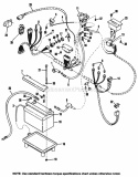 Electrical - Main Harness Diagram and Parts List for 1692571  Simplicity Lawn Tractor