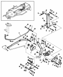Cam  Lever Diagram and Parts List for 1692571  Simplicity Lawn Tractor