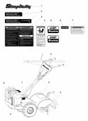 Part Location Diagram of 1716800SM Murray DECAL-WARNING BELT CO