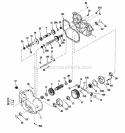 Service Parts - Peerless Transaxle Model 2600-020 Diagram and Parts List for 1692454  Simplicity Lawn Tractor