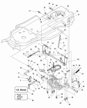 Transmission Group - Replacement Kit Tuff Torq K56 (1686786) Diagram and Parts List for 1692772  Simplicity Lawn Tractor