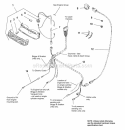 Electrical - Lower Harness Diagram and Parts List for 1692781  Simplicity Lawn Tractor