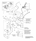 Engine Group - Electric Clutch - 14  16Hp Twin Cylinder Briggs  Stratton Diagram and Parts List for 1692779  Simplicity Lawn Tractor