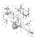 Transmission - Drive Belt  Control Group Diagram and Parts List for 1693256  Simplicity Lawn Tractor