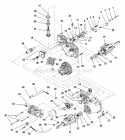 Transmission Service Parts - Transaxle - Hydro Gear 216-3010L Ct Diagram and Parts List for 1692790  Simplicity Lawn Tractor