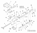 Electric Lift Diagram and Parts List for 1693256  Simplicity Lawn Tractor