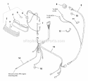 Electrical - Lower Harness - Air Cooled Models Diagram and Parts List for 1693256  Simplicity Lawn Tractor