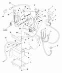 Electrical - Main Harness - Air Cooled Models Diagram and Parts List for 1692701  Simplicity Lawn Tractor