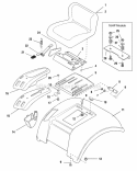 Part Location Diagram of 1713595SM Simplicity Slide, Seat