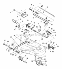Part Location Diagram of 1717297ASM Briggs and Stratton Arm - rear