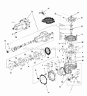 Transaxle Service Parts (Eaton 778-010) Diagram and Parts List for 1692898  Simplicity Lawn Tractor
