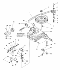 Drive  Belt Group (984884) Diagram and Parts List for 1692769  Simplicity Lawn Tractor
