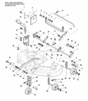 Part Location Diagram of 1718019ASM Simplicity Arm, Pitch