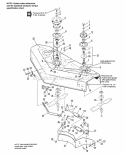 48 Mower Deck - Housing  Arbor Group Diagram and Parts List for 1692449  Simplicity Lawn Tractor