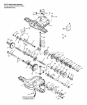 Transaxle Service Parts - Peerless Model Mst 205-5158B (Gear Models) Diagram and Parts List for 1693074  Simplicity Lawn Tractor
