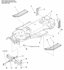 Part Location Diagram of 1717936SM Simplicity Pad, Footrest, Right Hand