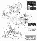 Part Location Diagram of 1720658 Simplicity Decal, Operating Instructions