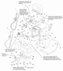 Engine  Frame Group - 8Hp Manual Start (985633) Diagram and Parts List for 1693650  Simplicity Snow Blower