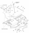 Hand Controls Group (H985547) Diagram and Parts List for 1693583  Simplicity Lawn Tractor