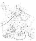 40 (102 Cm) Mower Deck - Height Adjustment  Roller Bar Group - (Early Models) (S0985540) Diagram and Parts List for 1693687  Simplicity Lawn Tractor