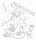 40 (102 Cm) Mower Deck - Height Adjustment  Roller Bar Group - (Later Models) (S1985540) Diagram and Parts List for 1693687  Simplicity Lawn Tractor