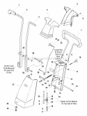 Front Column  Dash Group Diagram and Parts List for 1692898  Simplicity Lawn Tractor