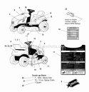 Part Location Diagram of 1720625 Simplicity Decal, Operating Instructions