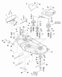 Part Location Diagram of 1720497A Simplicity Spindle & Stop Assembly