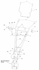 Part Location Diagram of 1722325SM Simplicity Lever, Drive Control