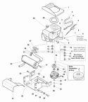 Engine Group - Electric Clutch - 15Hp  16Hp Kohler (E985583) Diagram and Parts List for 1693541  Simplicity Lawn Tractor