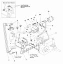 Hydraulics Group (985538) Diagram and Parts List for 1693382  Simplicity Lawn Tractor