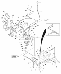 Controls Group (985679) Diagram and Parts List for 1693551  Simplicity Lawn Tractor