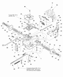 Transmission Group (985785) Diagram and Parts List for 1693858  Simplicity Lawn Tractor