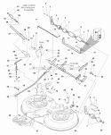 40 Mower Deck - Height Adjustment  Roller Bar (985689Aa) Diagram and Parts List for 1693952  Simplicity Lawn Tractor