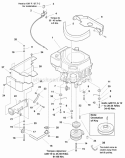 Engine Group - Electric Clutch - 14Hp Kohler Command Models (E985601) Diagram and Parts List for 1693314  Simplicity Lawn Tractor