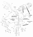 Foot Controls Group (985709) Diagram and Parts List for 1693694  Simplicity Lawn Tractor