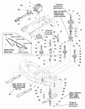 Part Location Diagram of 1719599ASM Murray BLADE-MOWER 20.55 .2