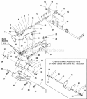 60 Mower Deck - Height Adjust  Hitch Group (J985504) Diagram and Parts List for 1693119  Simplicity Lawn Tractor