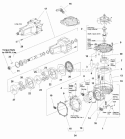 Transmission Service Parts - Eaton 778-028 Transaxle (1719490) Diagram and Parts List for 1693233  Simplicity Lawn Tractor