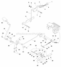 Brake Control  Parking Brake Group (P985107) Diagram and Parts List for 1692871  Simplicity Lawn Tractor