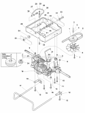 Transmission Group (985574Ac) Diagram and Parts List for 1694142  Simplicity Lawn Tractor