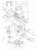 Transmission Service Parts - Tuff Torq K56 (1720092 1686788) Diagram and Parts List for 1693551  Simplicity Lawn Tractor