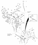 Controls Group (985575Aa) Diagram and Parts List for 1694142  Simplicity Lawn Tractor