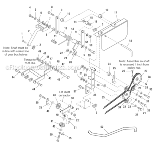 Part Location Diagram of 1919326 Snapper Washer, 5/16