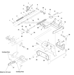 Part Location Diagram of 1919438 Simplicity DISCONTINUED