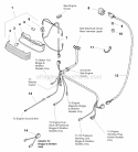 Electrical Group - Main Harness Lower (L985603) Diagram and Parts List for 1693817  Simplicity Lawn Tractor