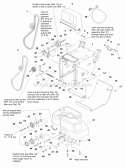 Engine  Frame Group - 8Hp Electric Start (986095) Diagram and Parts List for 1694241  Simplicity Snow Blower