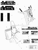 Part Location Diagram of 1722688SM Simplicity Decal, Dash (Export)